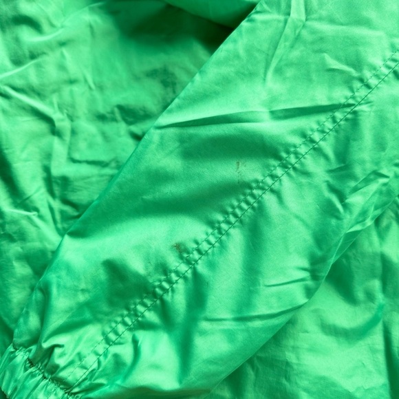 George Boys Green Zip  Rain Jacket Size 7/8 - Picture 5 of 8